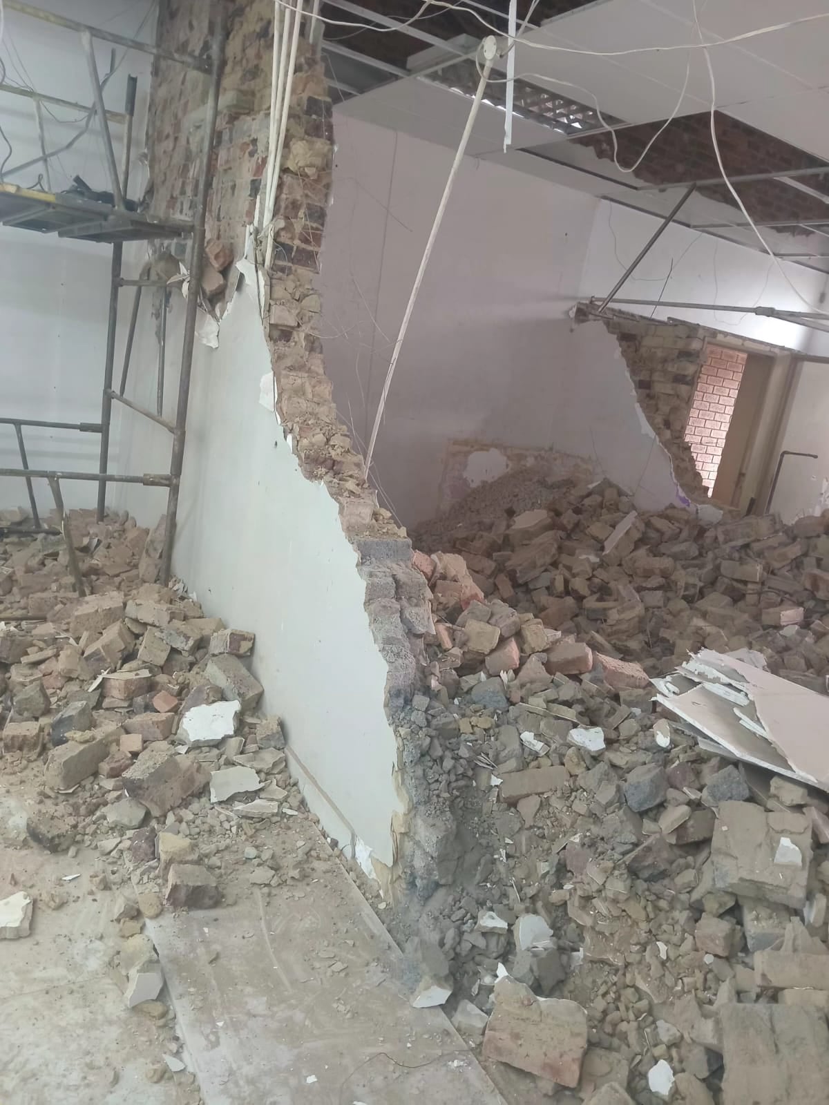 Rubble removal